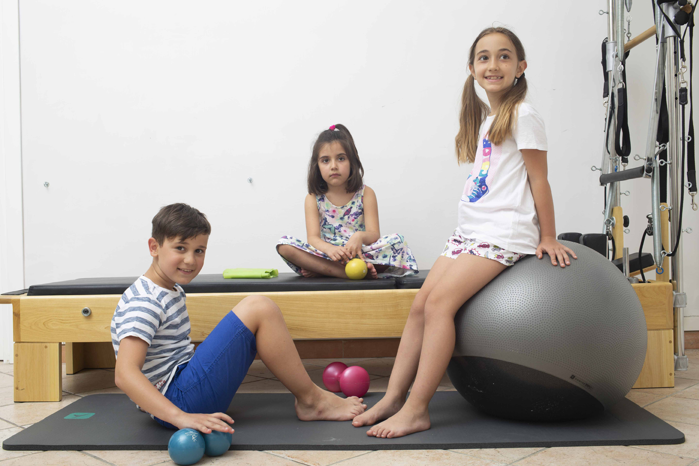 pilates posturale per bambini fisiolab cava